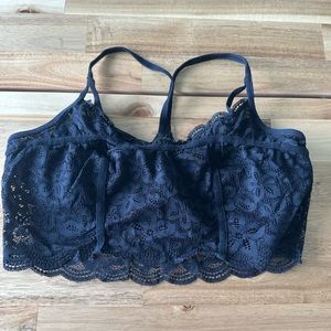 Aerie black lace bralette